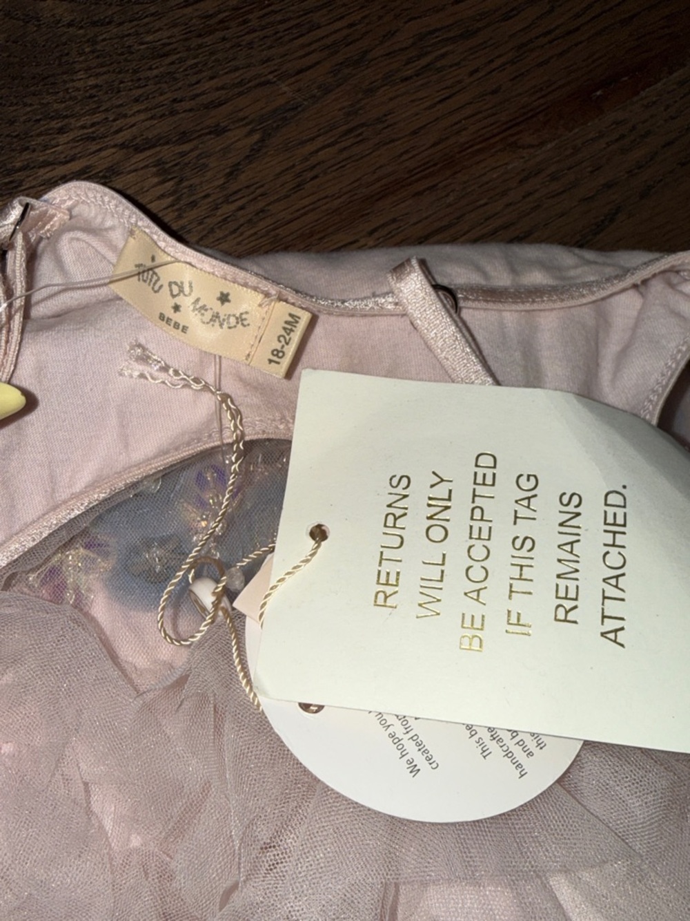 Tutu Du Monde Ombré Sequin Birthday Dress | 18-24 Months 2T NWT birthday party - Picture 5 of 7